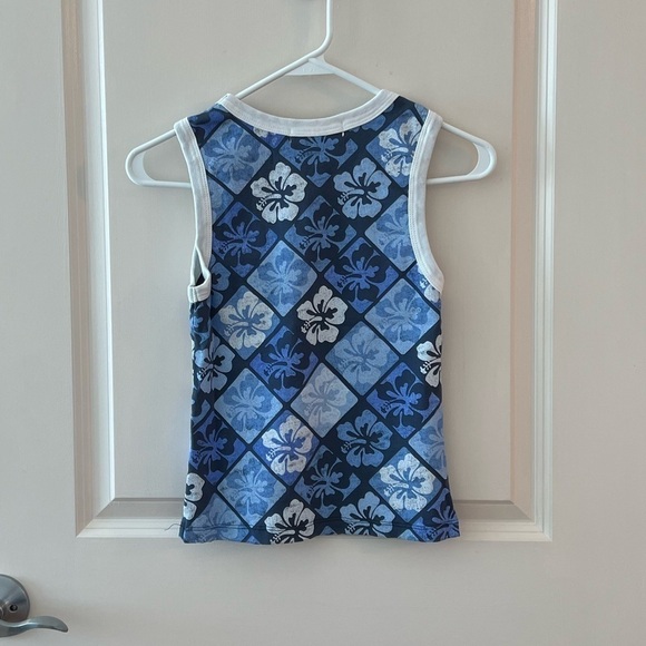 Daydreamer Hibiscus Shrunken Tank - Picture 11 of 14